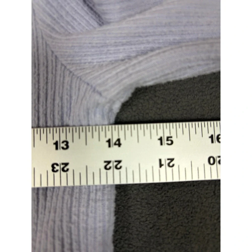Old Navy Skater Dress Girls Large 10-12 Lavender Ribbed Long Sleeve Casual
